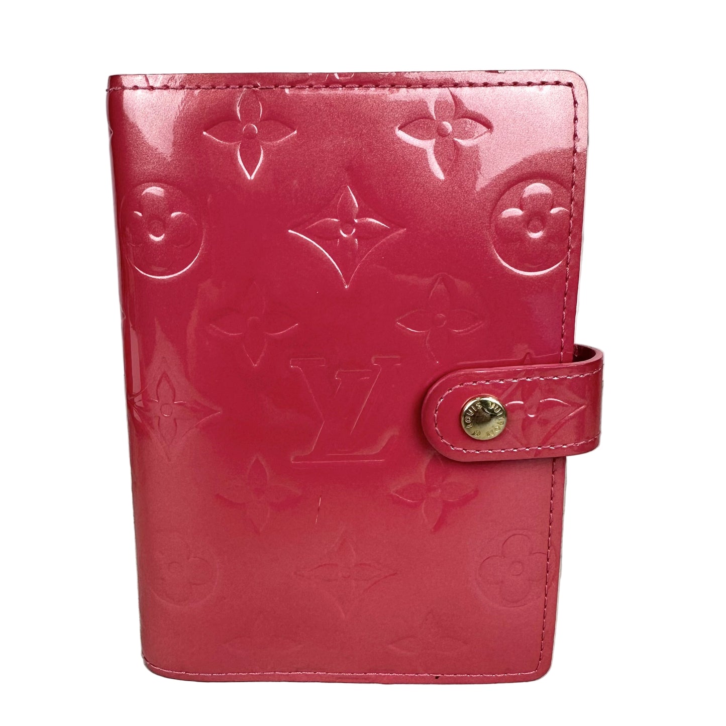 Louis Vuitton Pink Vernis Agenda PM