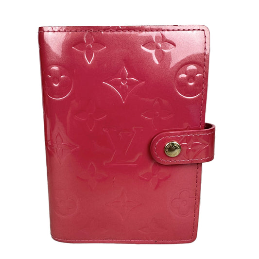 Louis Vuitton Pink Vernis Agenda PM