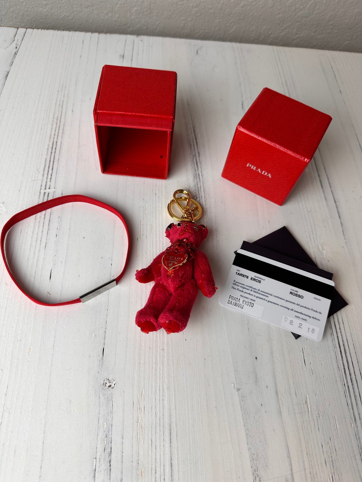 Prada Bear Bag Charm