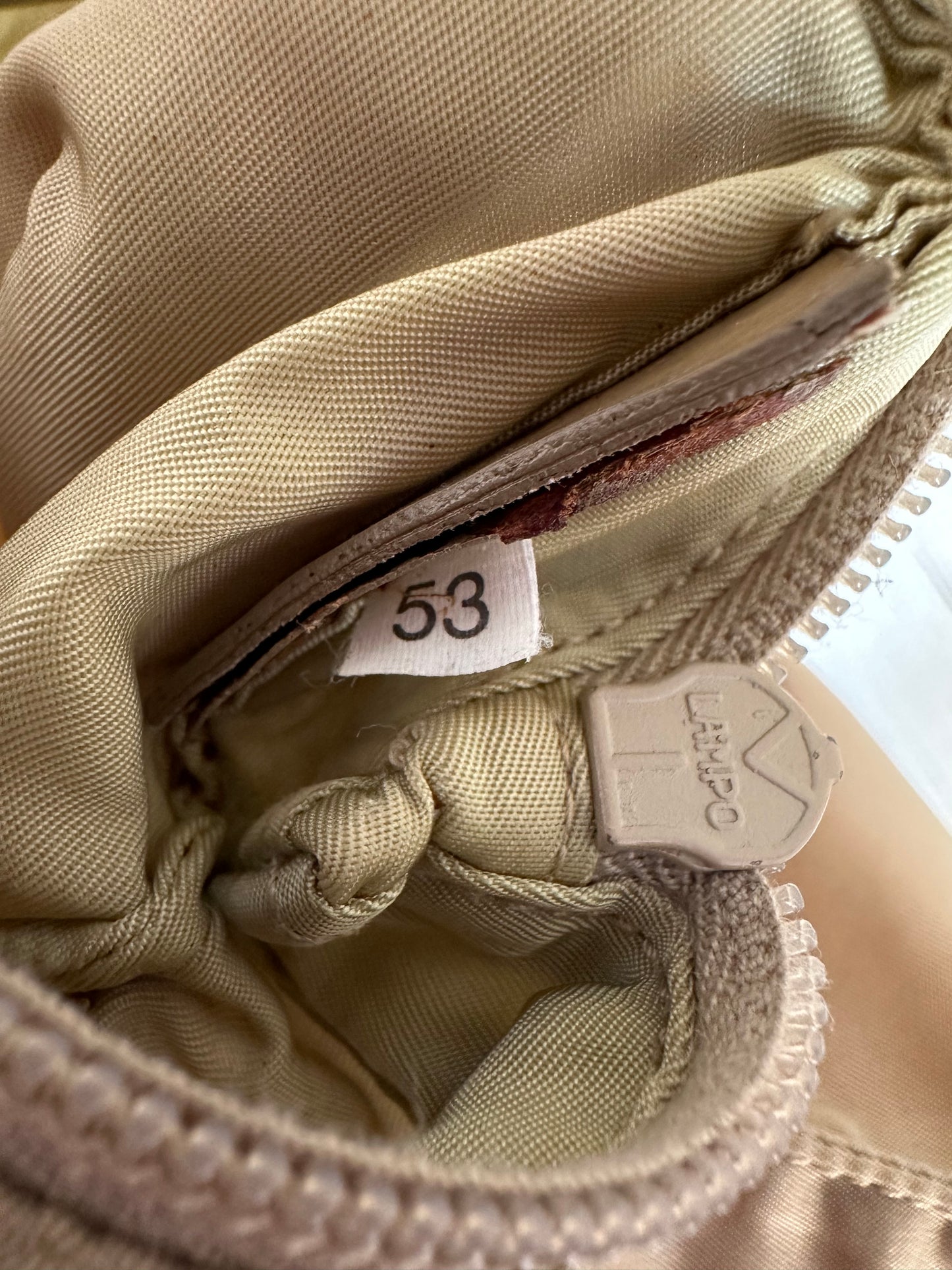 Prada Nylon Crossbody Bag Beige