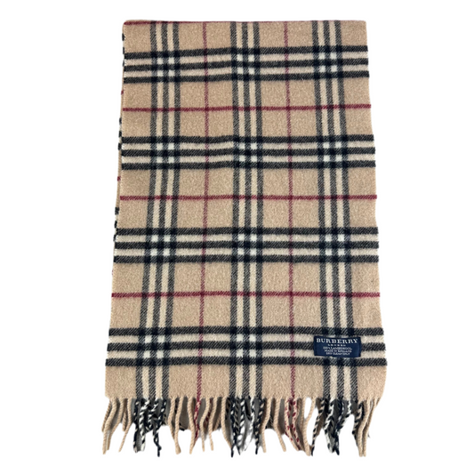 Burberry Lambswool Nova Check Scarf