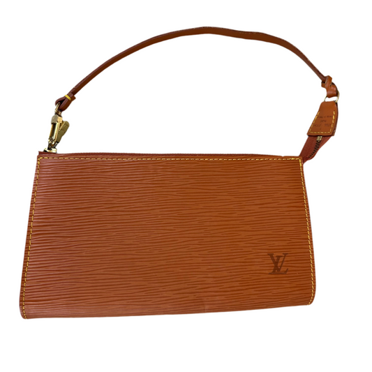Louis Vuitton Brown Epi Leather Pochette
