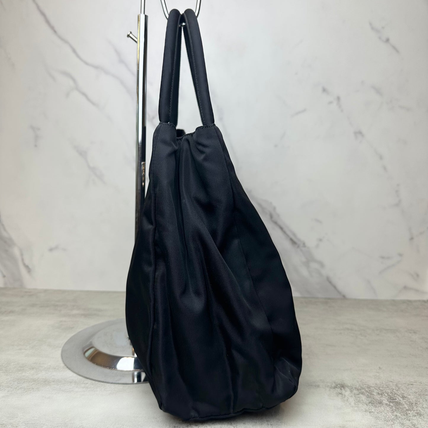 Prada Black Nylon Tote