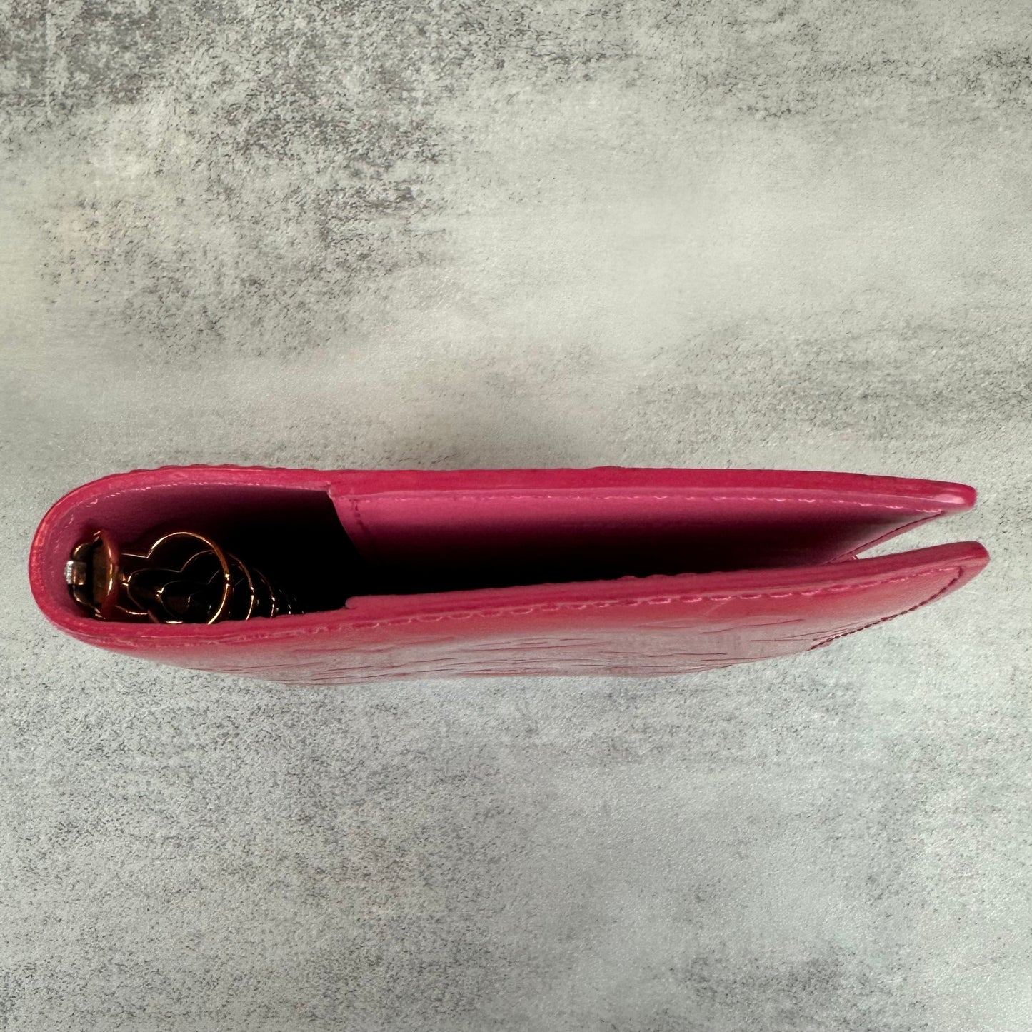 Louis Vuitton Pink Vernis Agenda PM