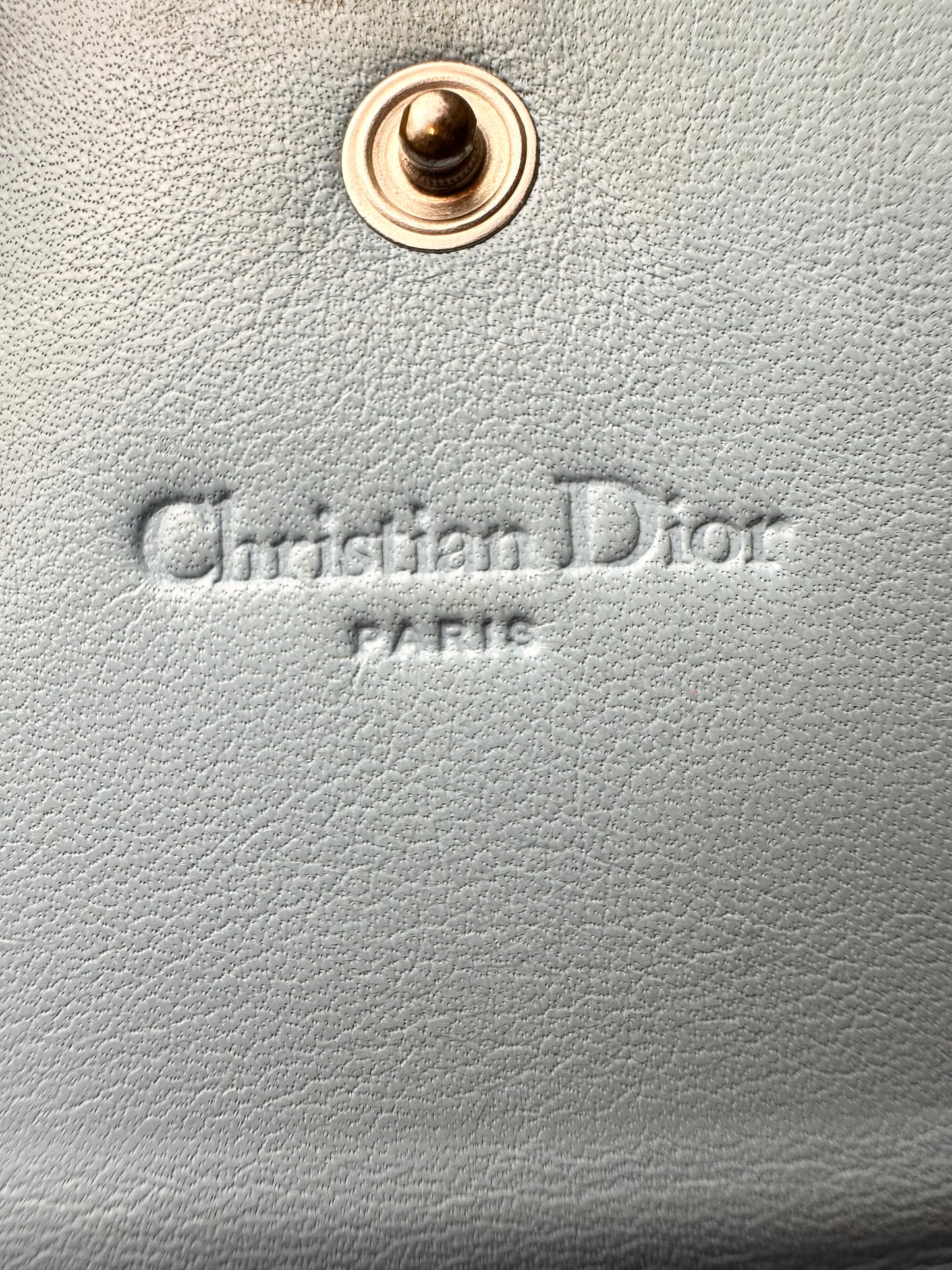 Dior Trotter Snap Card Wallet