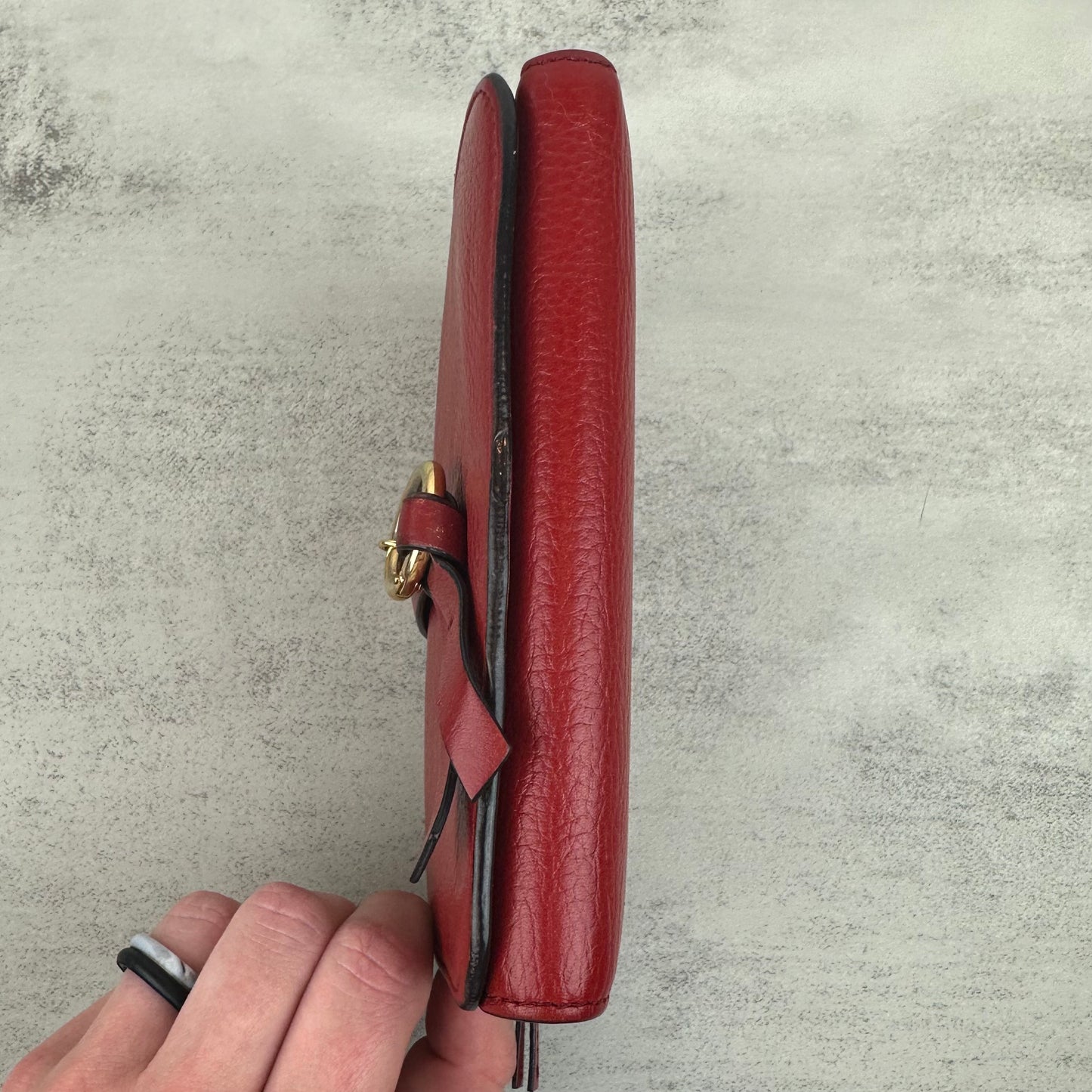 Chloe Calfskin Alphabet Compact Wallet