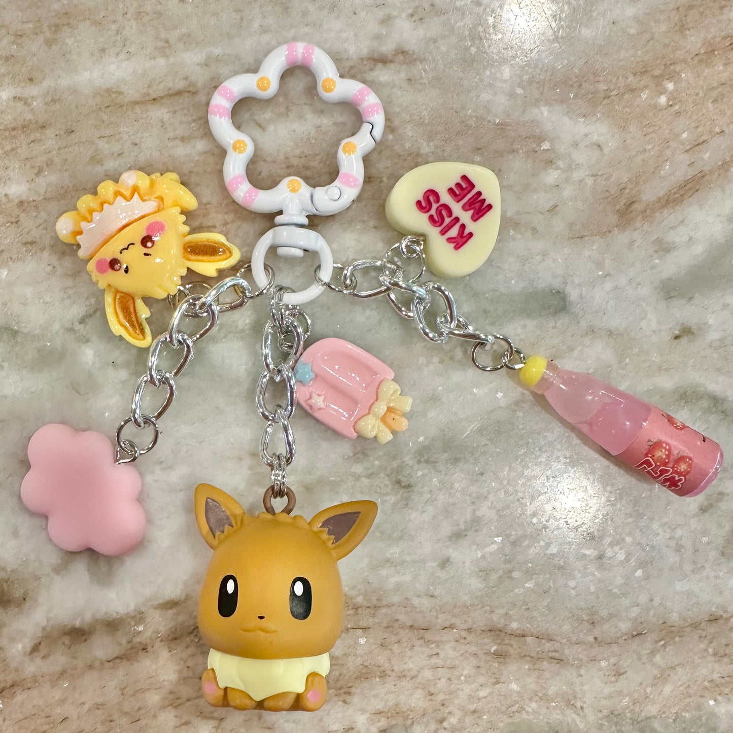Eevee Pokemon Mini Charm