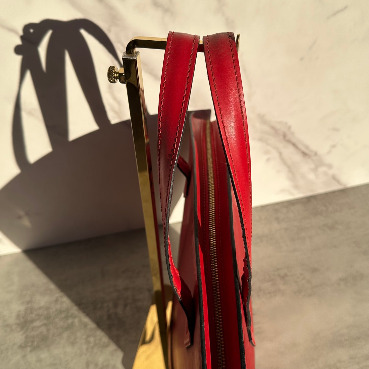 Louis Vuitton Epi Saint Jacques PM Castillan Red