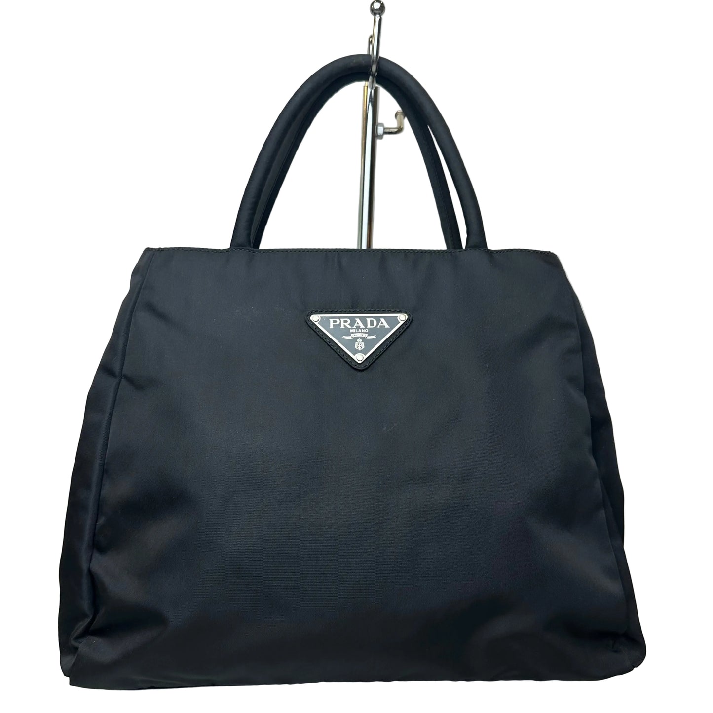 Prada Black Nylon Tote