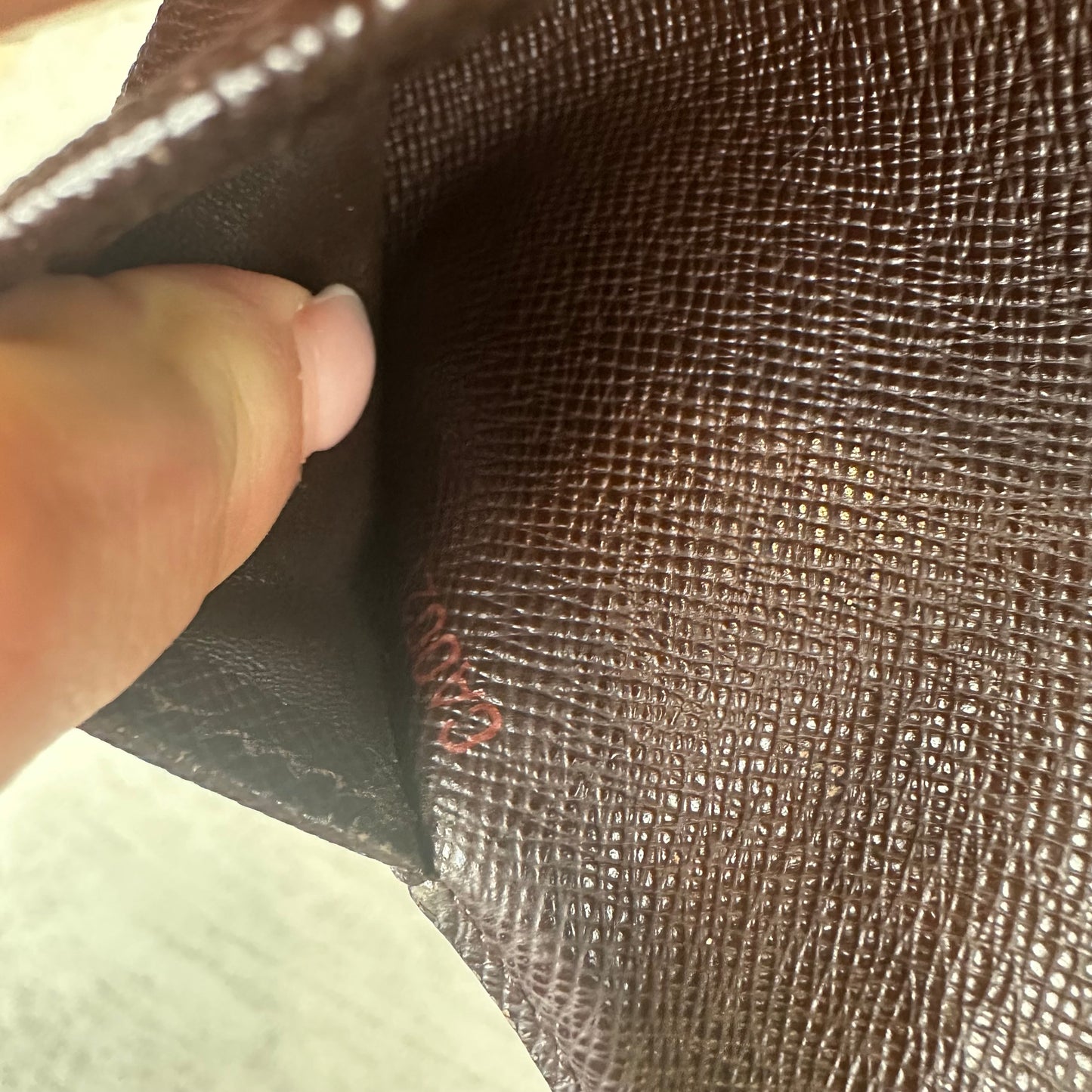 Louis Vuitton Damier Ebene Agenda PM