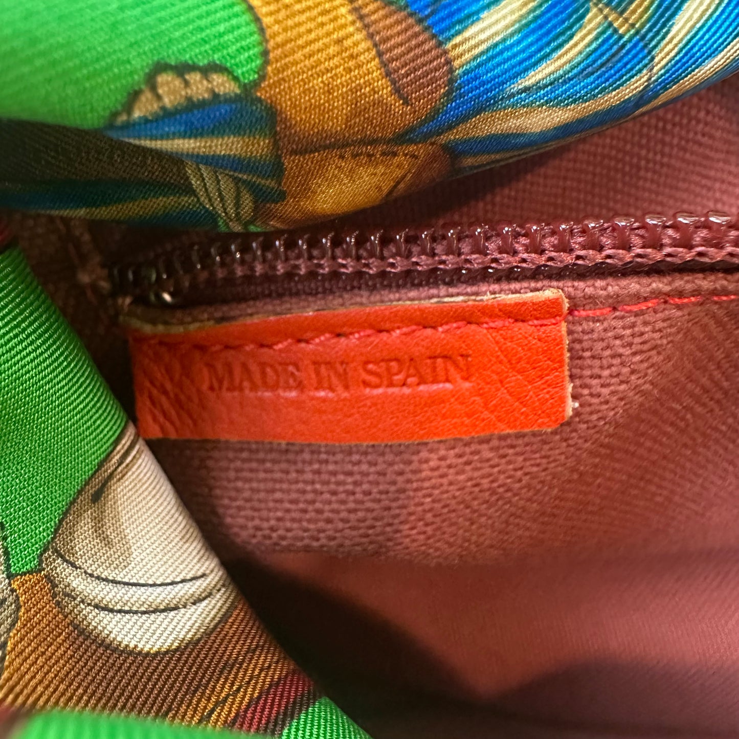RARE Vintage Loewe Raffia Scarf Summer Resort Bag