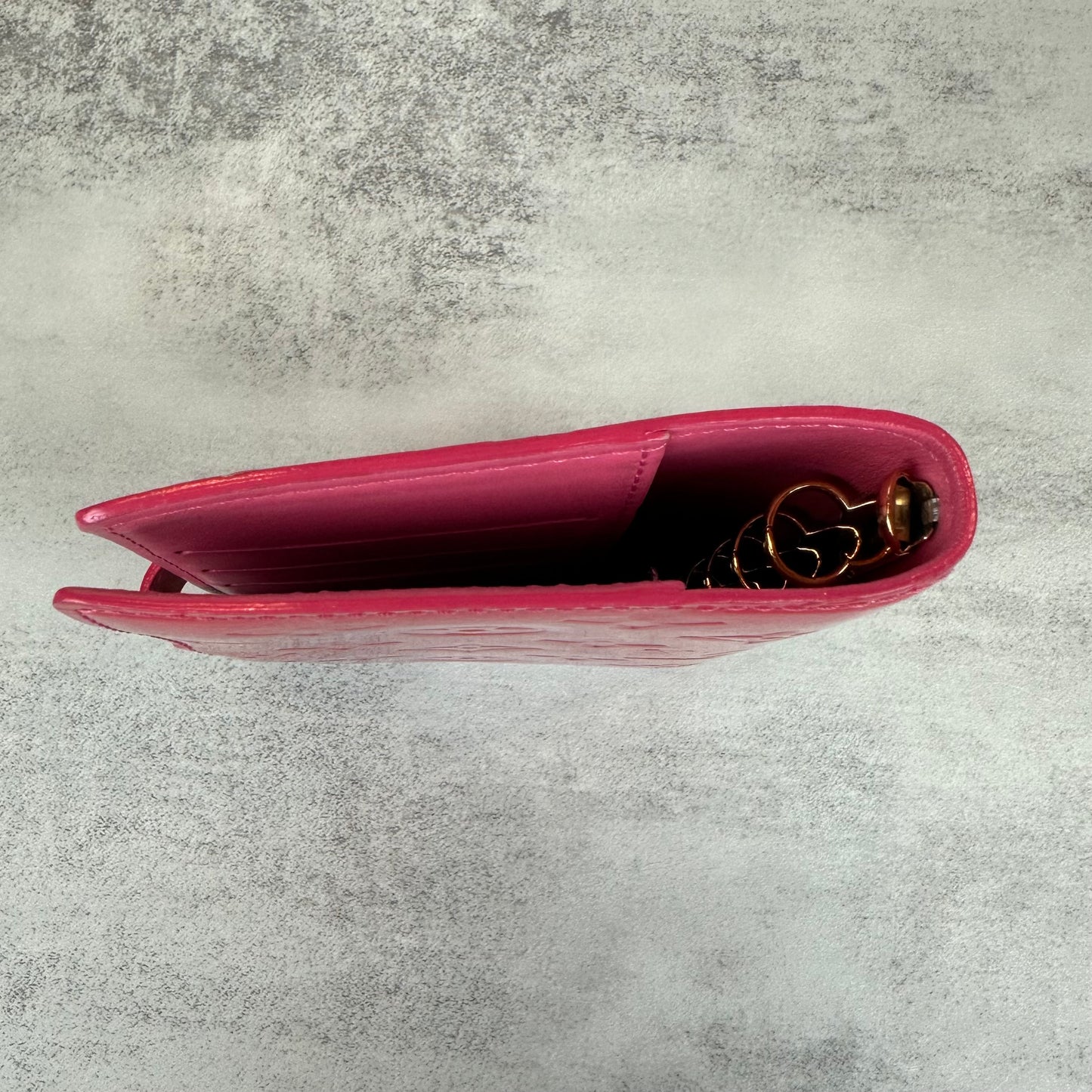 Louis Vuitton Pink Vernis Agenda PM