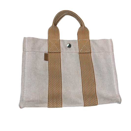 Hermès Toile Fourre-Tout PM