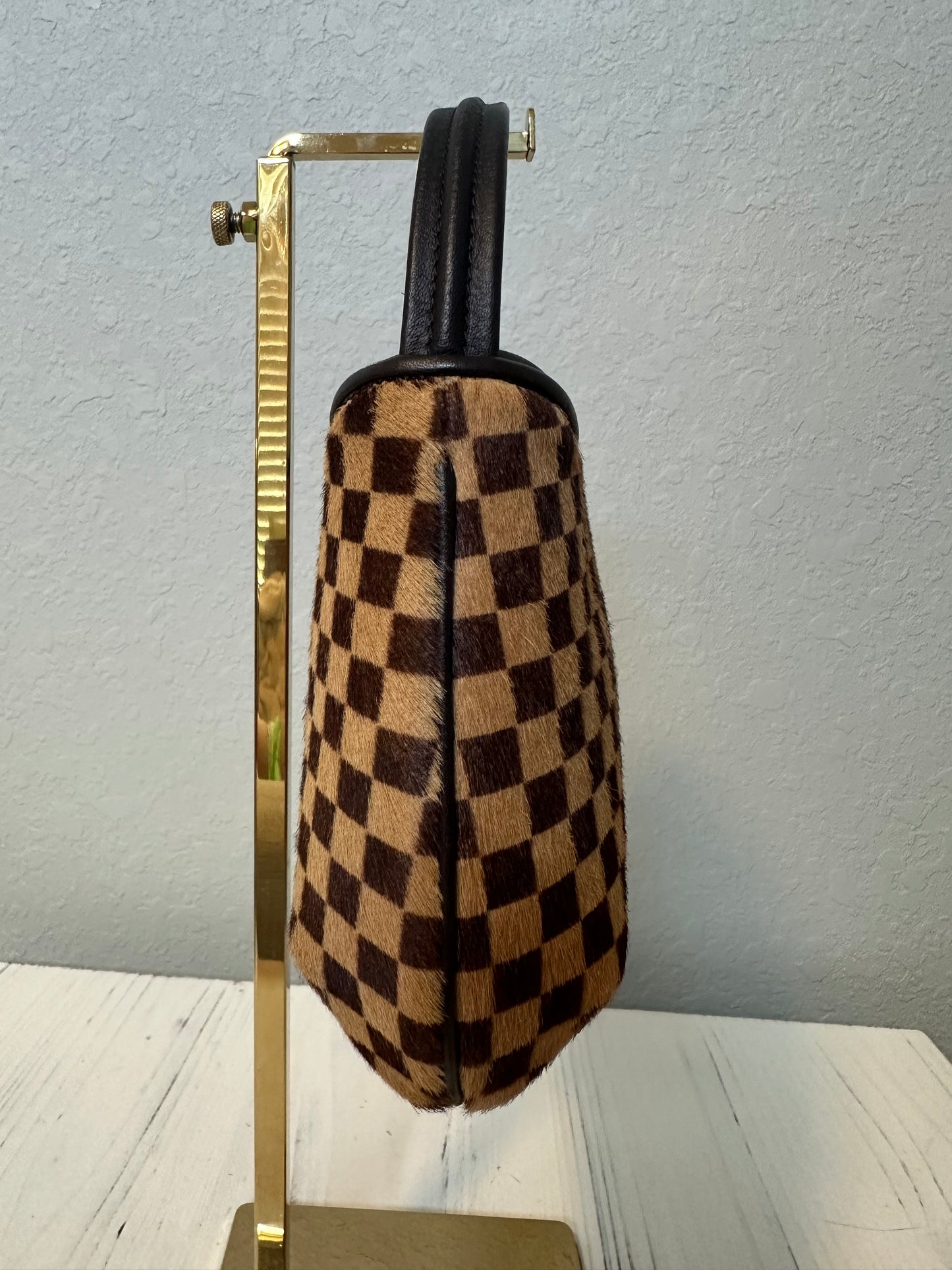 Louis Vuitton Damier Sauvage Tiger Handbag