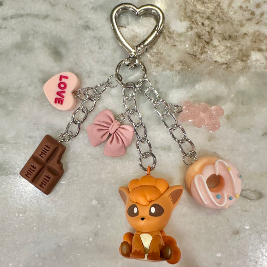 Vulpix Pokemon Mini Charm
