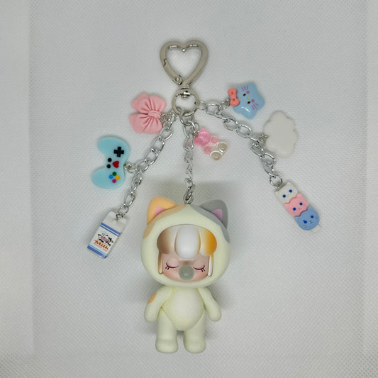 Nanci Fluffy Party Calico Charm