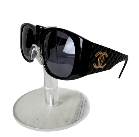 Chanel CC Quilted Sunglasses