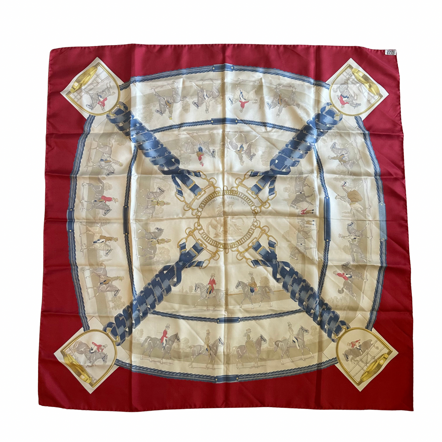 Hermès "Les Allures du Cheval"  Silk Scarf