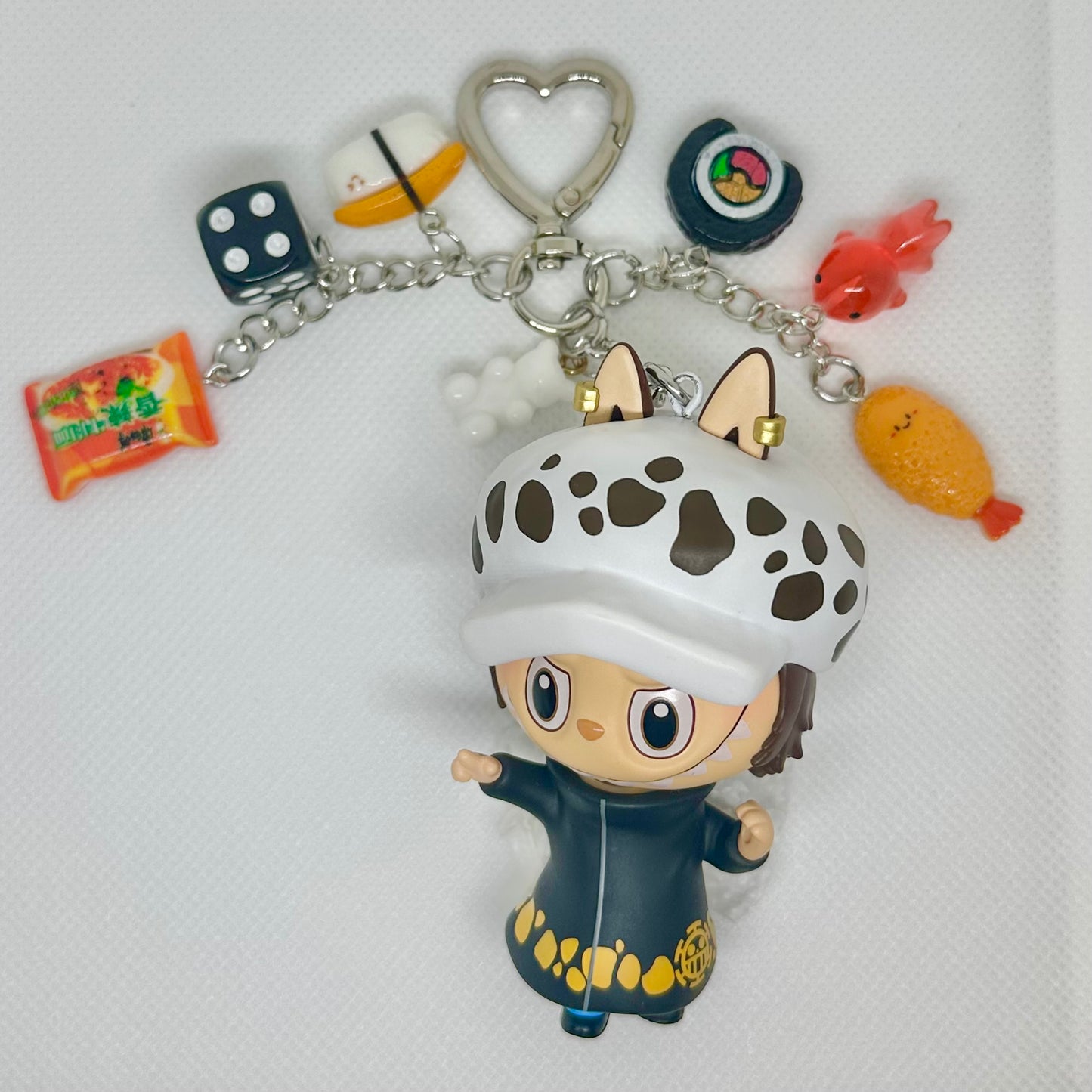 Labubu Trafalgar Law One Piece Charm