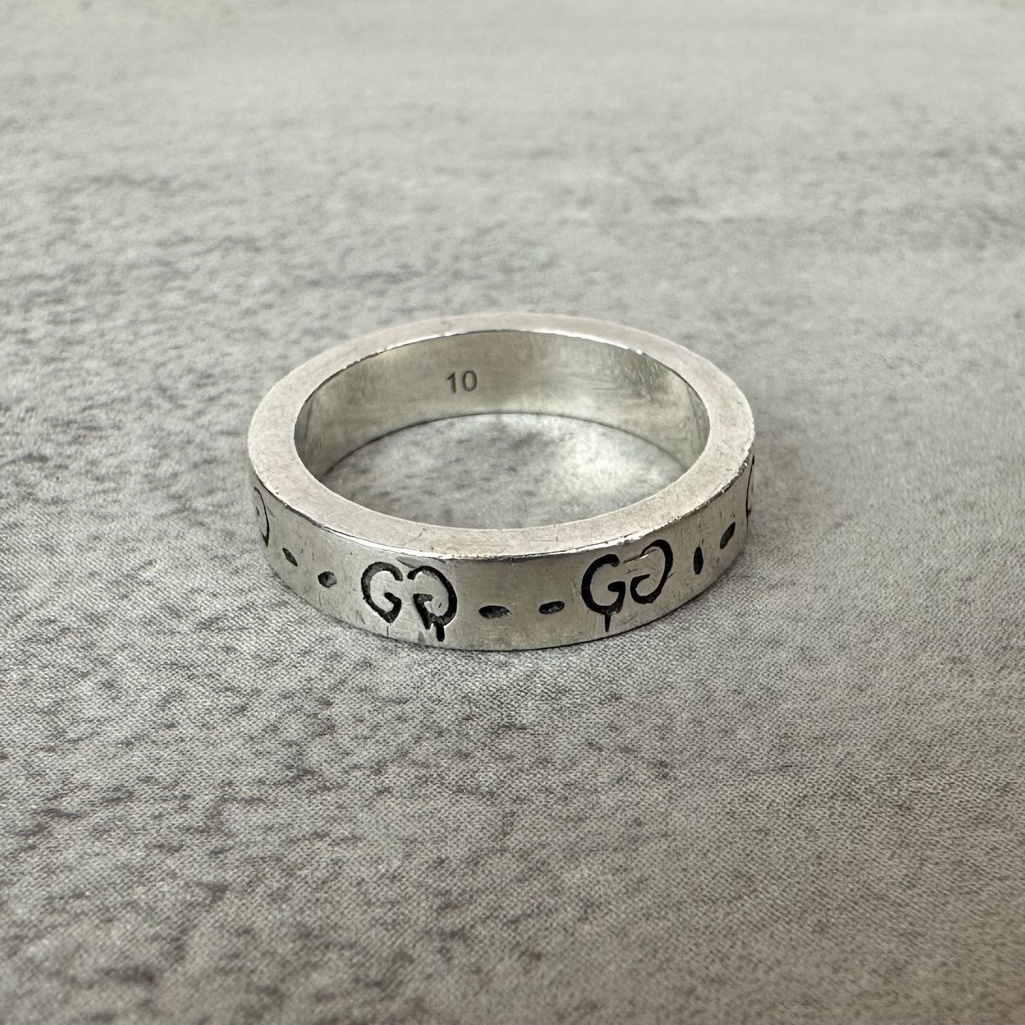 Gucci GG Ghost Ring Sterling Silver