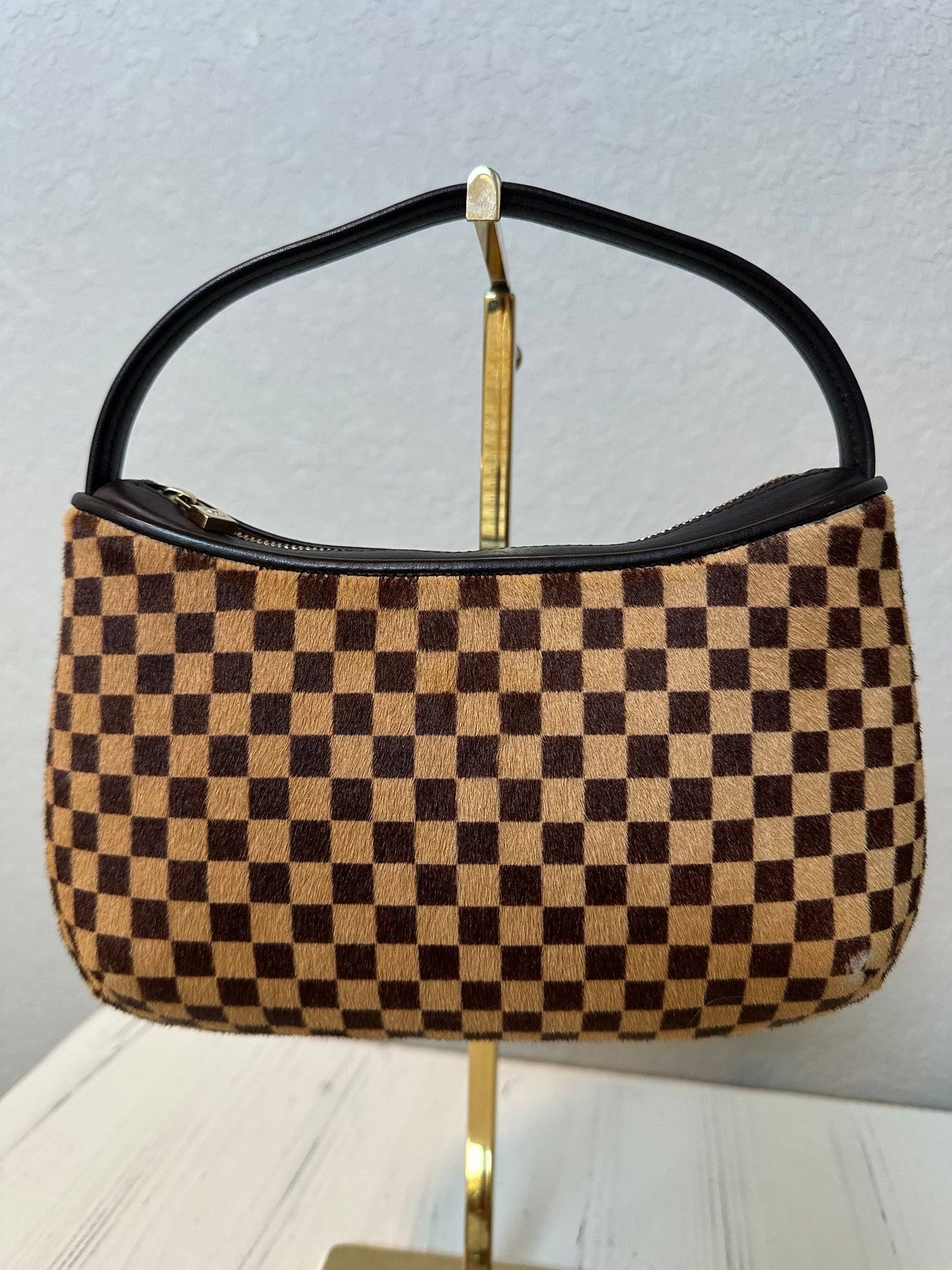 Louis Vuitton Damier Sauvage Tiger Handbag