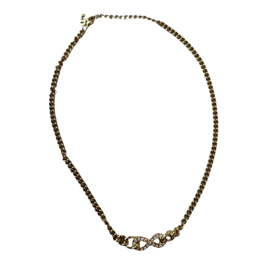 Vintage Dior Infinity Necklace