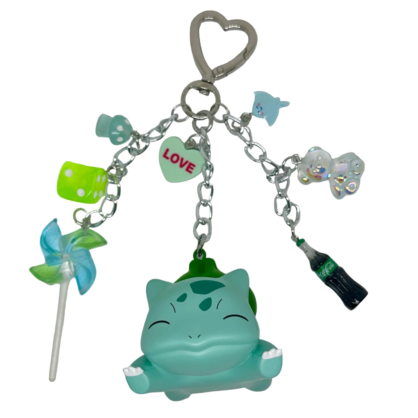 Bulbasaur Pokemon Figure Charm