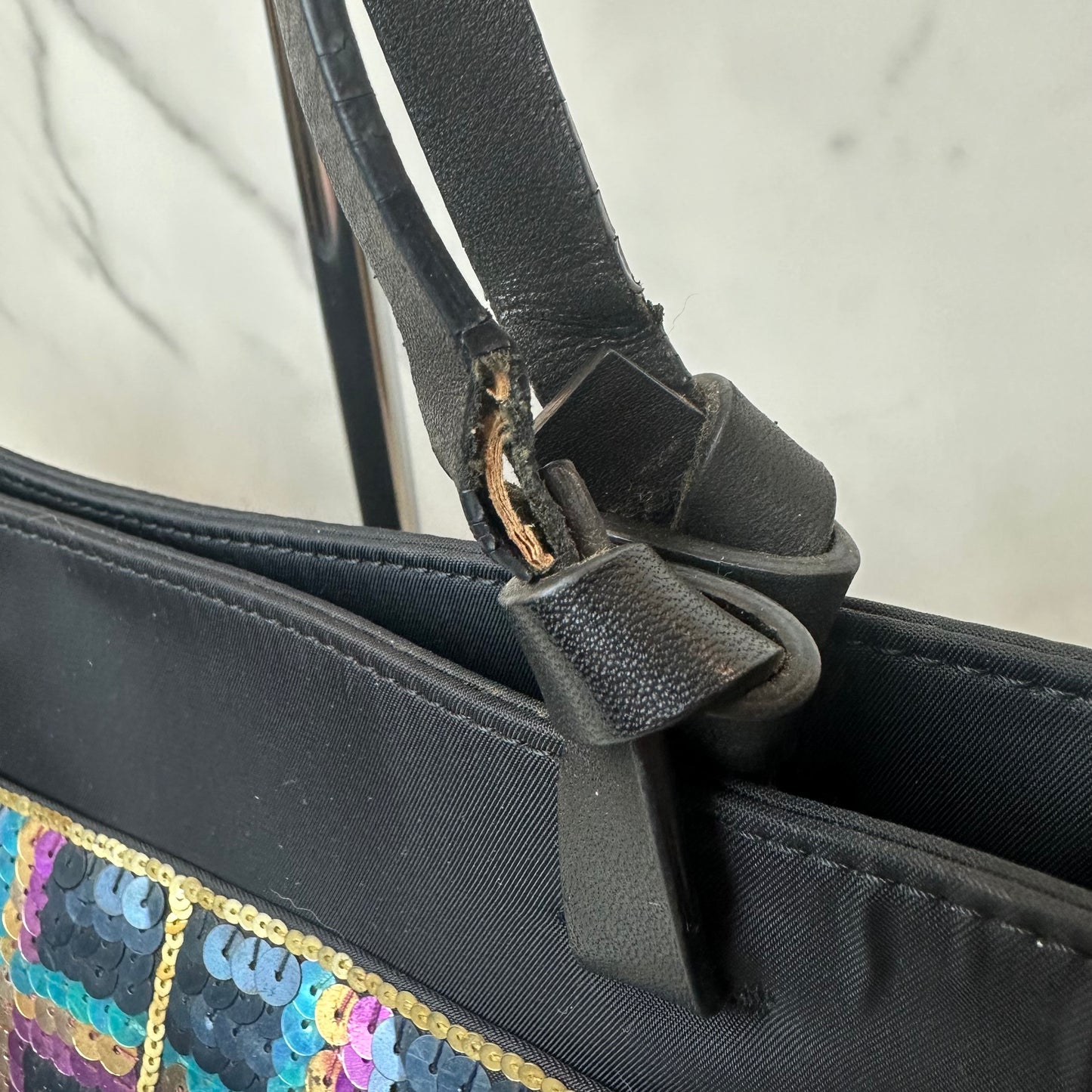 Givenchy Sequin-Embellished Nylon Tote