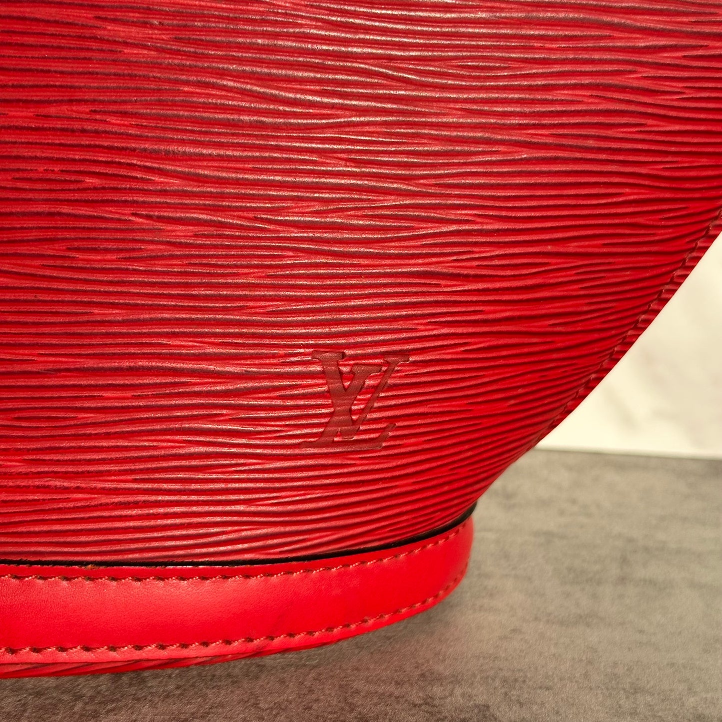 Louis Vuitton Epi Saint Jacques PM Castillan Red