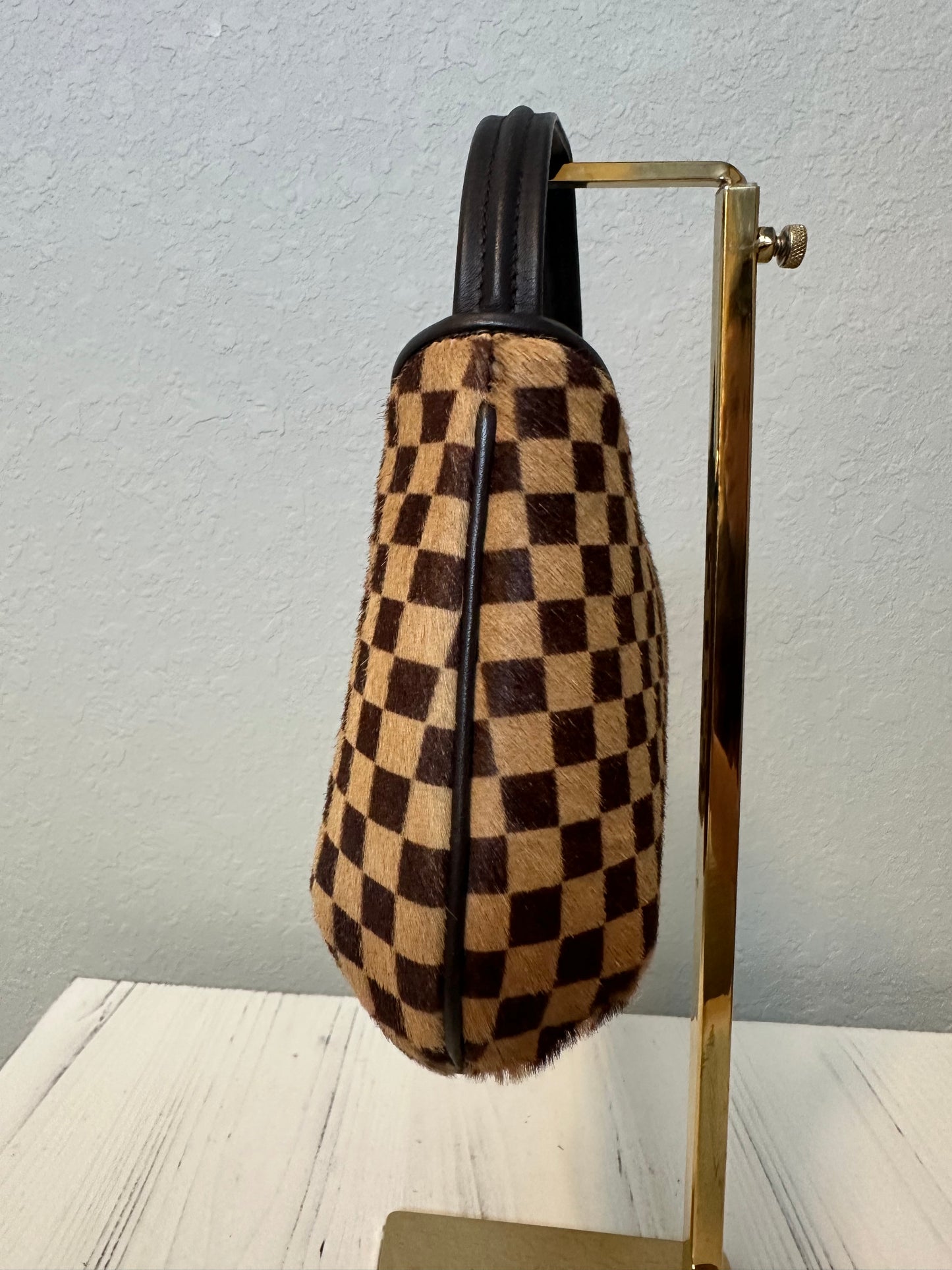 Louis Vuitton Damier Sauvage Tiger Handbag