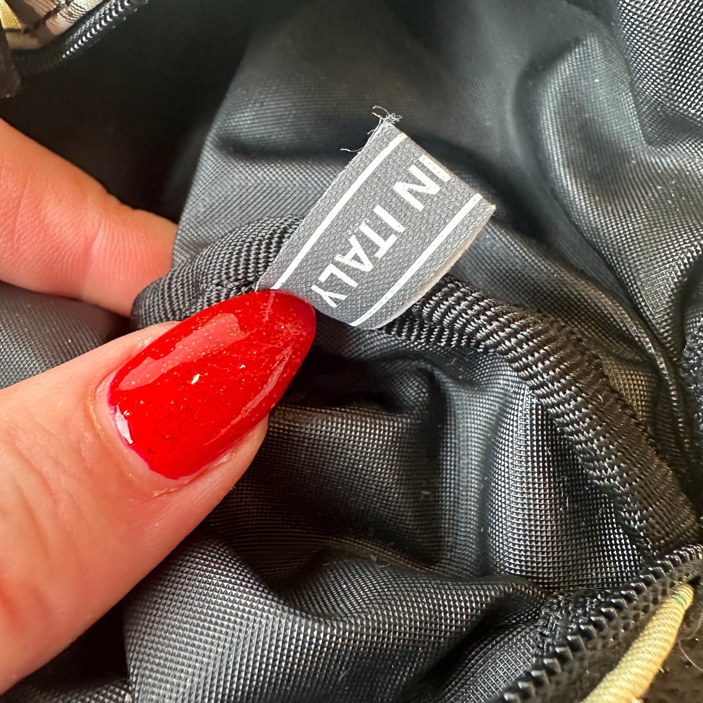 Burberry Green Novacheck Pochette