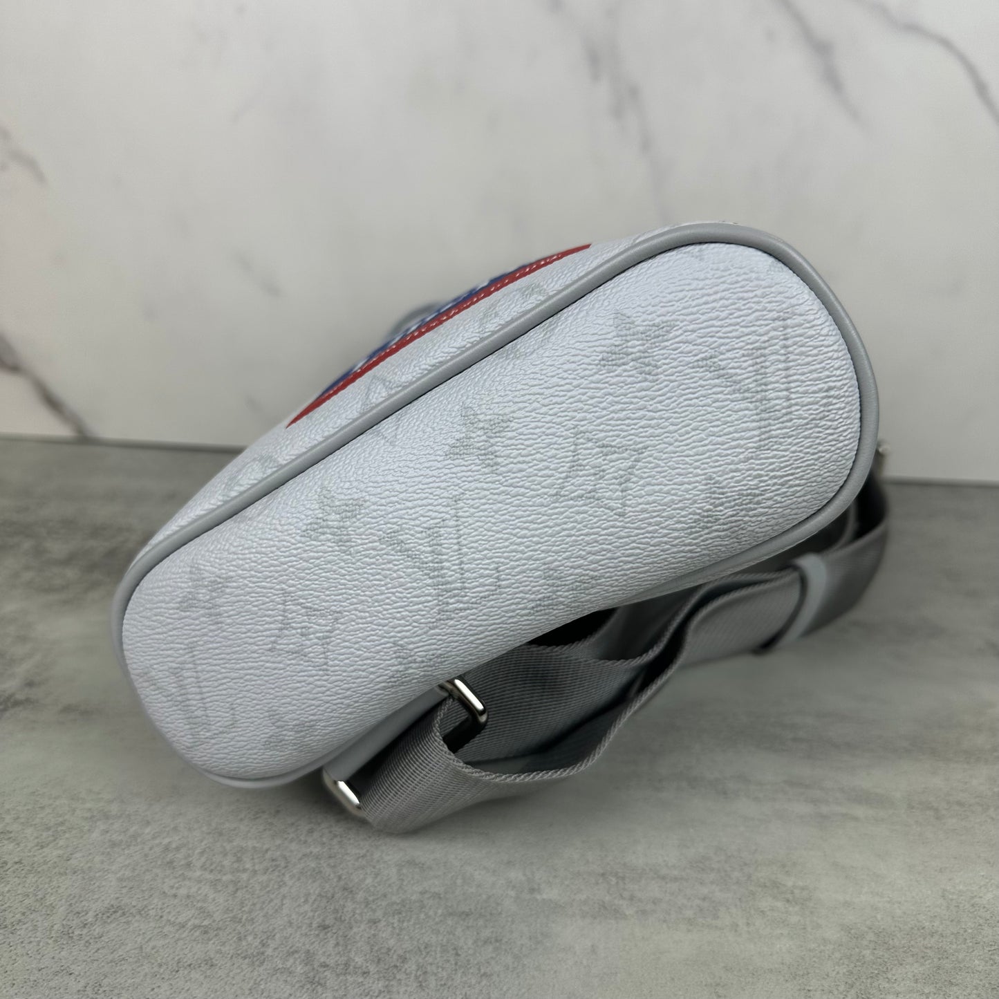 Louis Vuitton Limited Edition Monogram Chalk Sling Bag