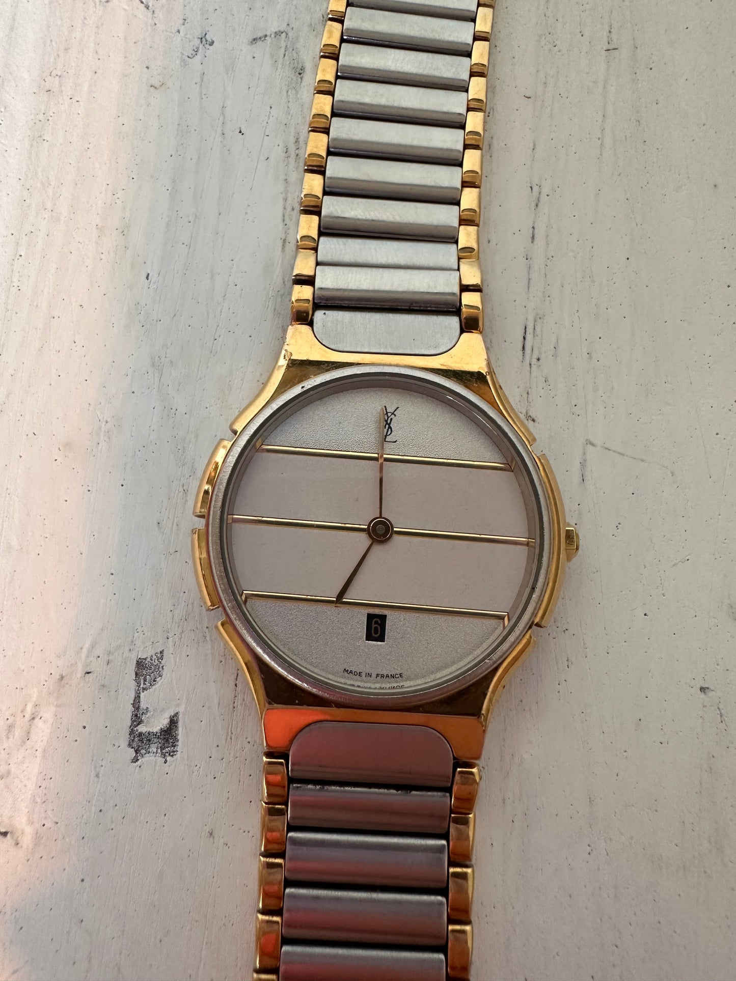 Vintage 1980's Yves Saint Laurent Watch