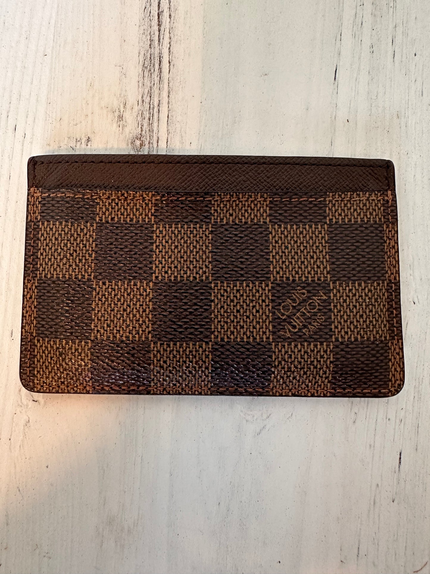 Louis Vuitton Damier Ebene Card Holder