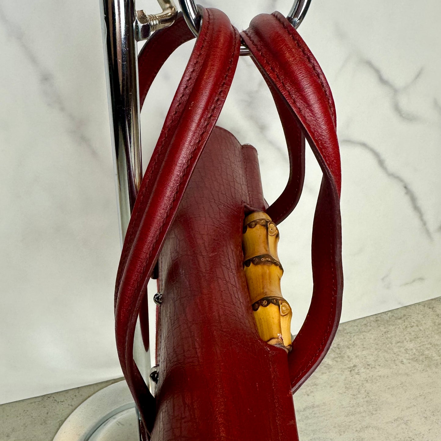 Gucci Mini Bamboo Bullet Bag