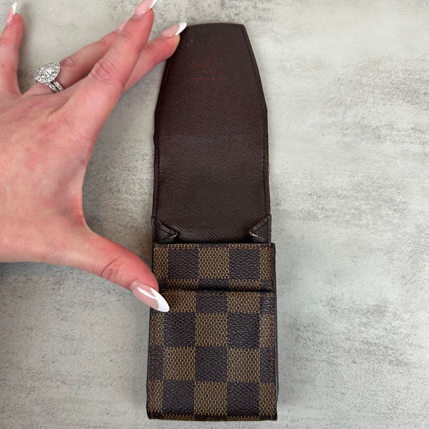 Louis Vuitton Damier Ebene Cigarette Case