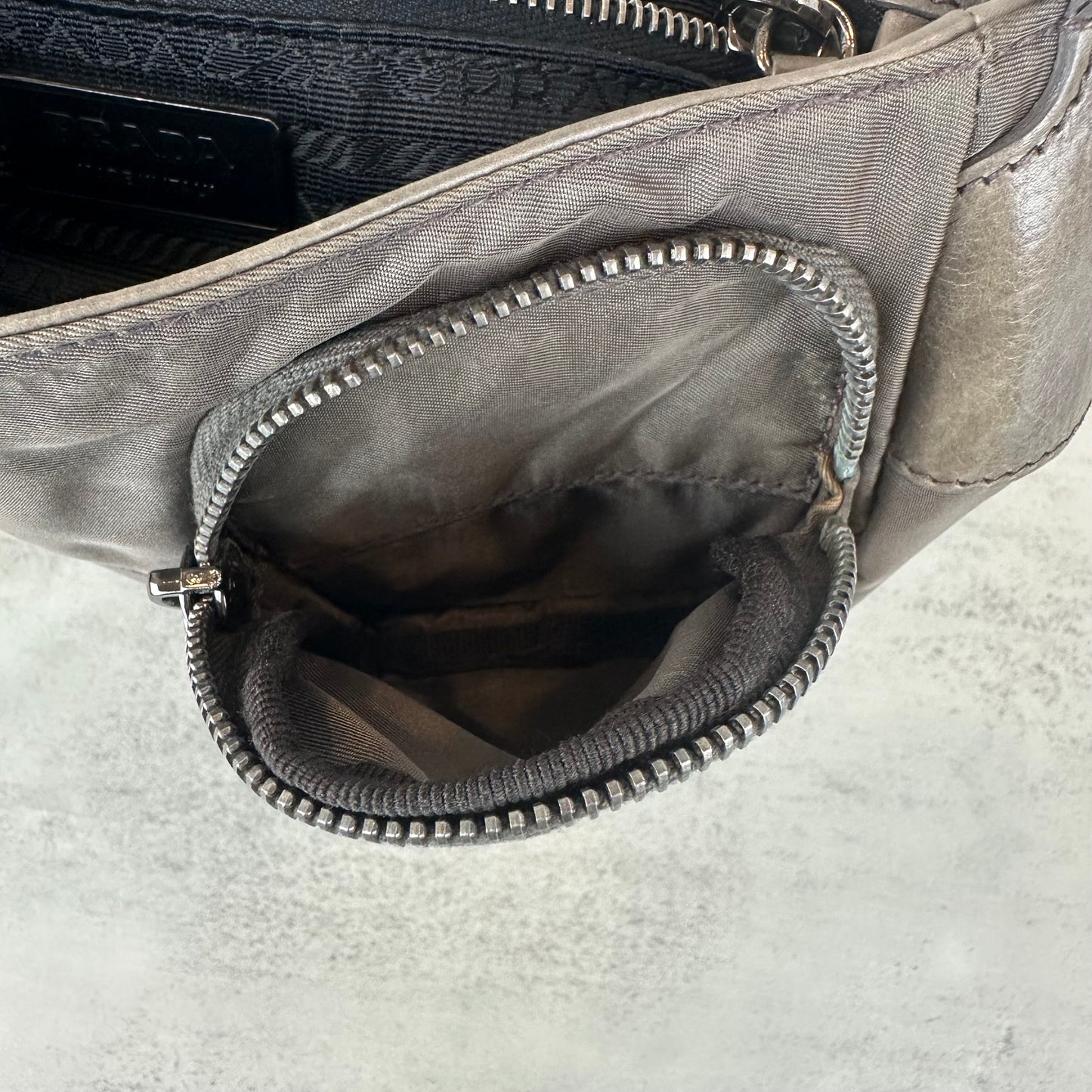 Prada Nylon and Leather Cargo Bag