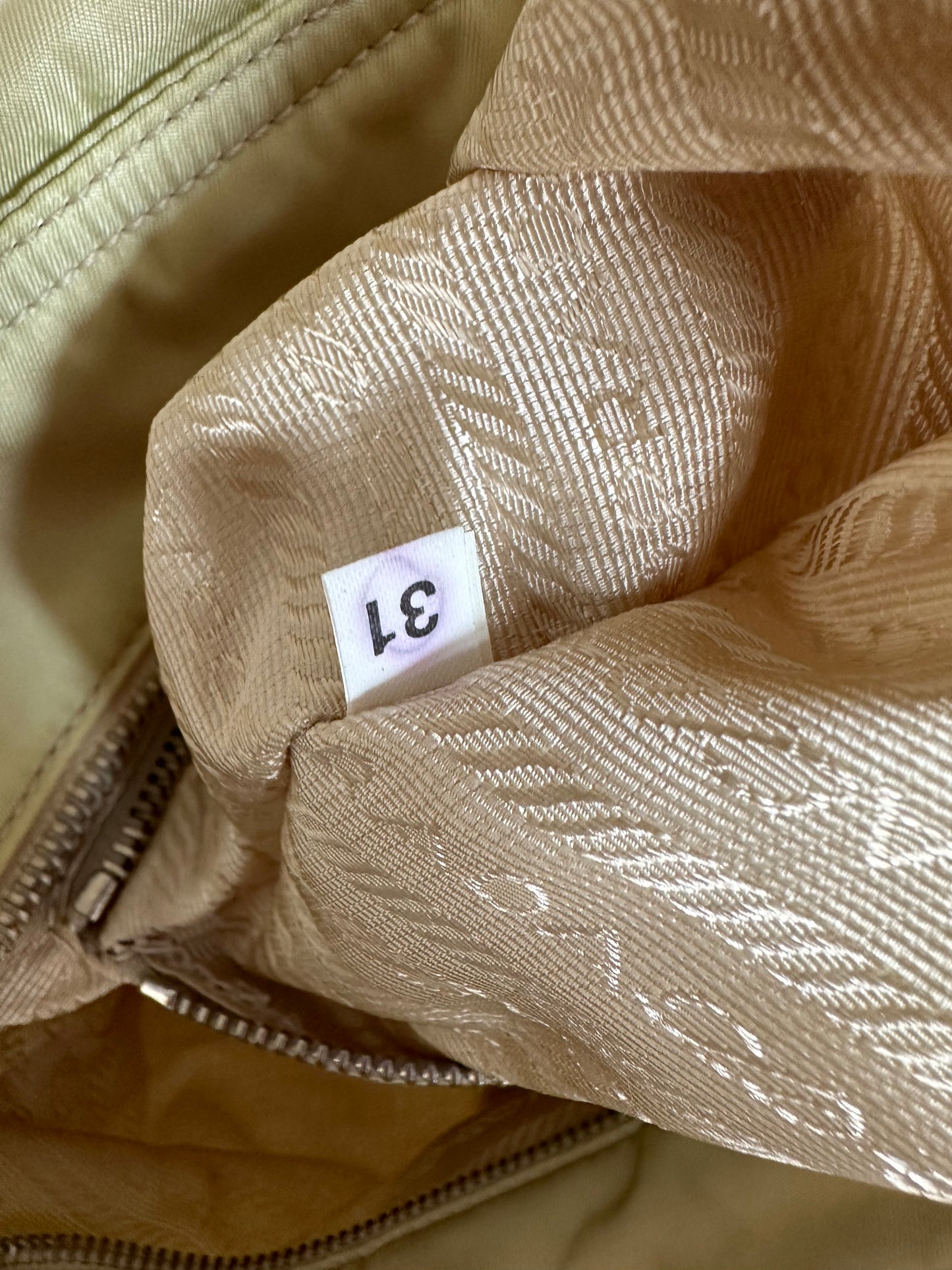 Prada Tessuto Tote Bag Beige