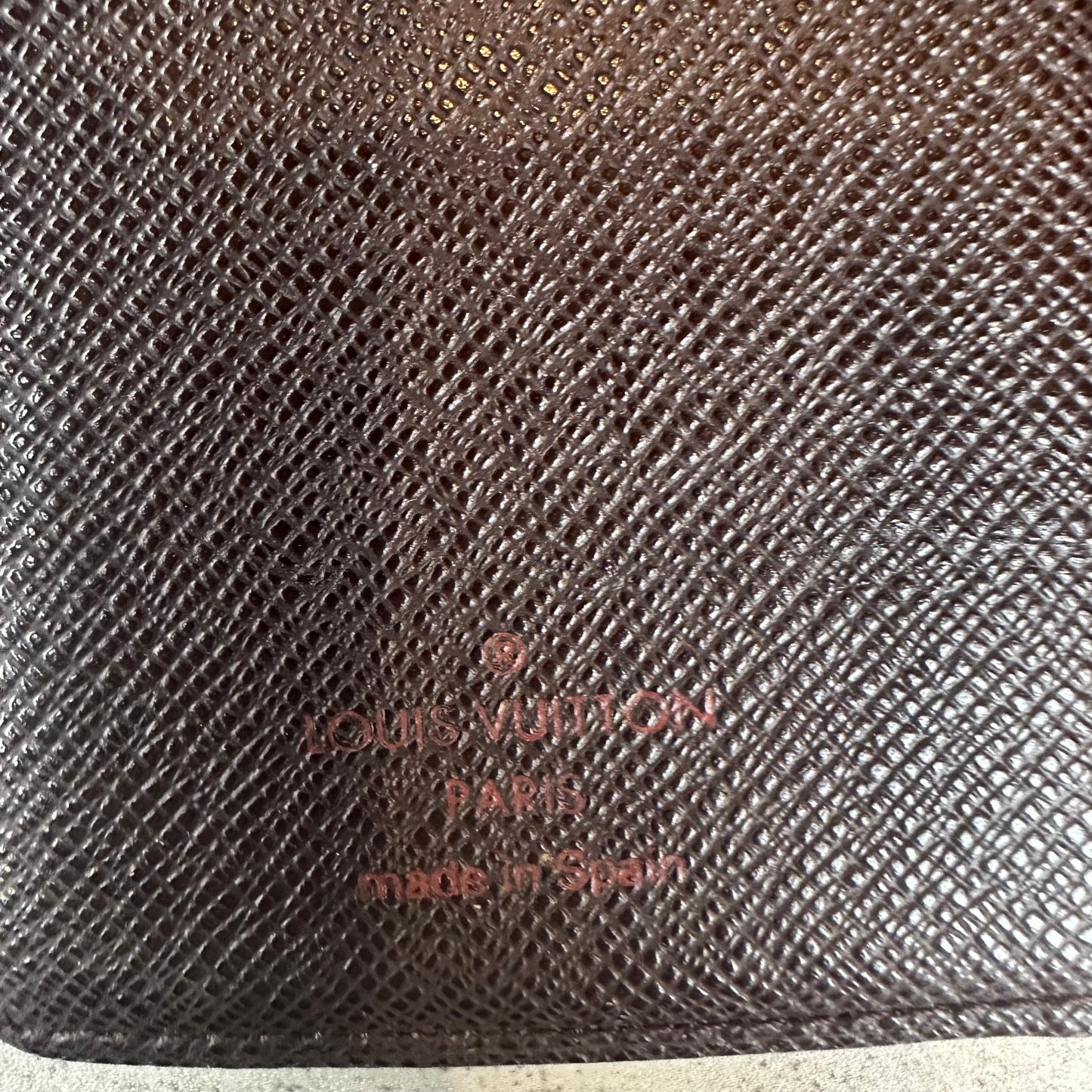 Louis Vuitton Damier Ebene Agenda PM