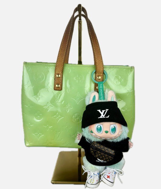 Louis Vuitton Green Vernis Reade PM