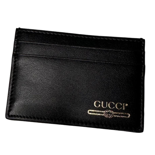 Gucci Logo Embossed Card Holder